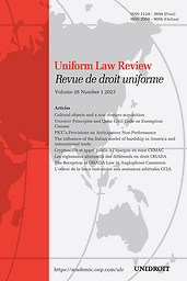 Uniform law review