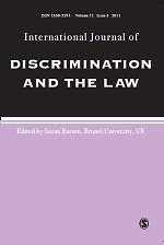 International journal of discrimination and the law