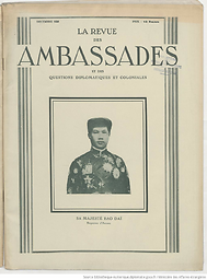 Revue des ambassades et des questions diplomatiques et coloniales