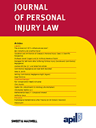 Journal of personal injury law