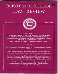 Boston College law review