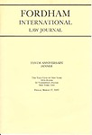 Fordham international law journal