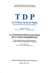 TDP. La Tribune du droit public