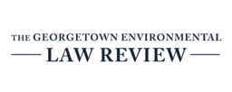 Georgetown environmental law review