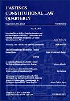 Hastings constitutional law quarterly