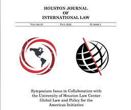 Houston journal of international law
