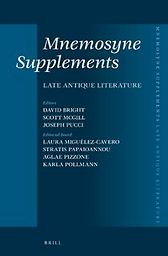 Mnemosyne, supplements, late antique literature