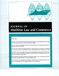 Journal of maritime law and commerce