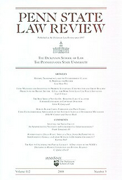 Penn State international law review