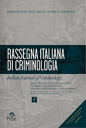 Rassegna italiana di criminologia