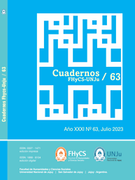 Cuadernos de la Facultad de Humanidades y Ciencias Sociales. Universidad Nacional de Jujuy