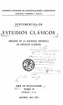 Suplemento de Estudios clásicos. Serie de textos