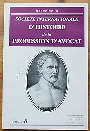 Revue de la Société internationale d'histoire de la profession d'avocat