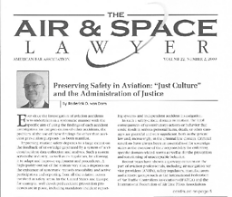 Air and space lawyer