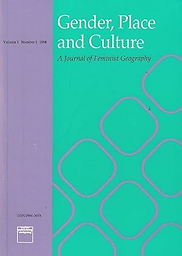 Gender, place and culture