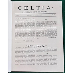 Celtia : a pan-celtic monthly magazine