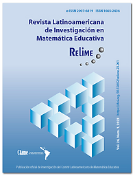 Revista latinoamericana de investigación en matemática educativa(en línea)