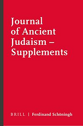 Journal of ancient Judaism. Supplements