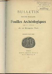 Bulletin de la Société française de fouilles archéologiques