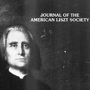 Journal of the American Liszt Society