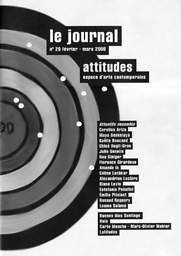 Journal : Attitudes, espace d'arts contemporains