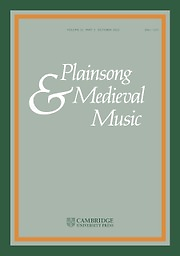 Plainsong and medieval music