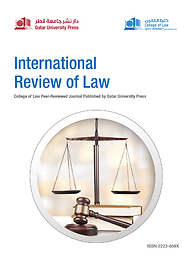 International review of law = المجلة الدولية للقانون