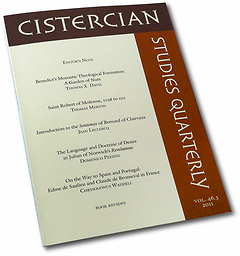 Cistercian Studies Quaterly