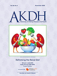 Advances in kidney disease and health