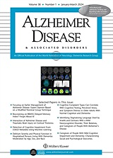 Alzheimer disease and associated disorders