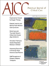 American journal of critical care