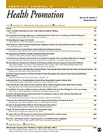 American journal of health promotion