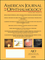 American journal of ophthalmology