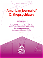 American journal of orthopsychiatry