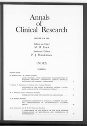Annals of clinical research