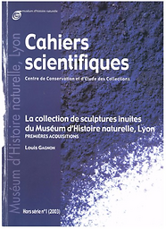 Cahiers scientifiques du Muséum d'histoire naturelle de Lyon. Hors-série