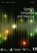 Speech, language and hearing
