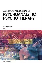 Australasian Journal of Psychoanalytic Psychotherapy