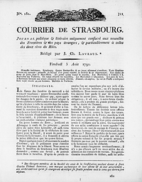 Courrier de Strasbourg