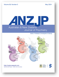 Australian and New Zealand journal of psychiatry