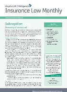 Insurance law monthly