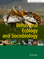 Behavioral ecology and sociobiology