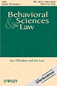 Behavioral sciences & the law