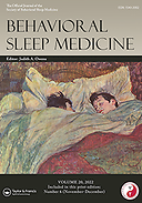 Behavioral sleep medicine