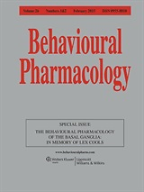 Behavioural pharmacology