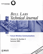Bell Labs technical journal
