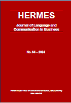 Hermes - Journal of Language and Communication in Business
