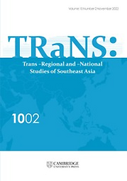 TRaNS - Trans-Regional and -National Studies of Southeast Asia
