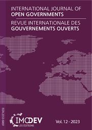International journal of open governments - Revue internationale des Gouvernements Ouverts