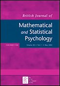 British journal of mathematical & statistical psychology